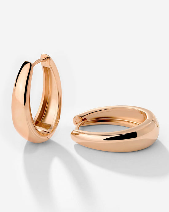 Seeker Orecchini Medium Oro Rosa