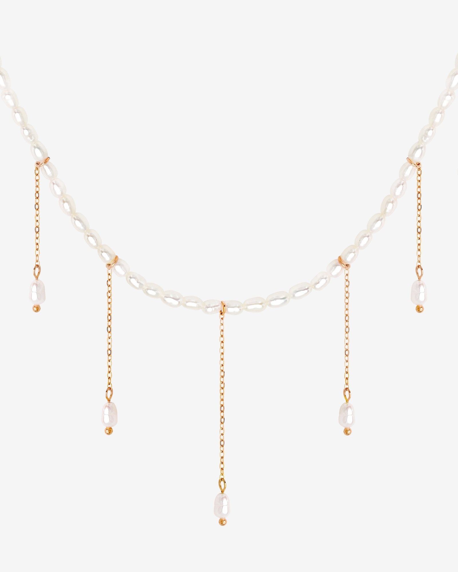 Lolas Love Pearl Power Collana Oro Rosa