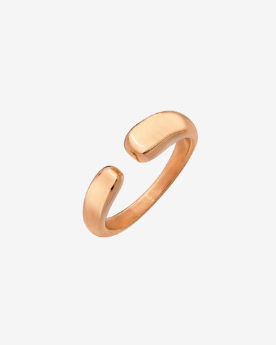 Huggie Anello Oro Rosa