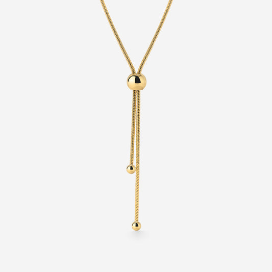Simple Elegance Y-Collana Oro
