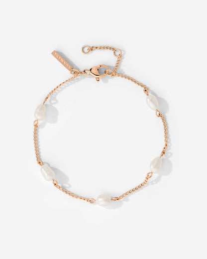 Pearl after Pearl Bracciale Oro Rosa
