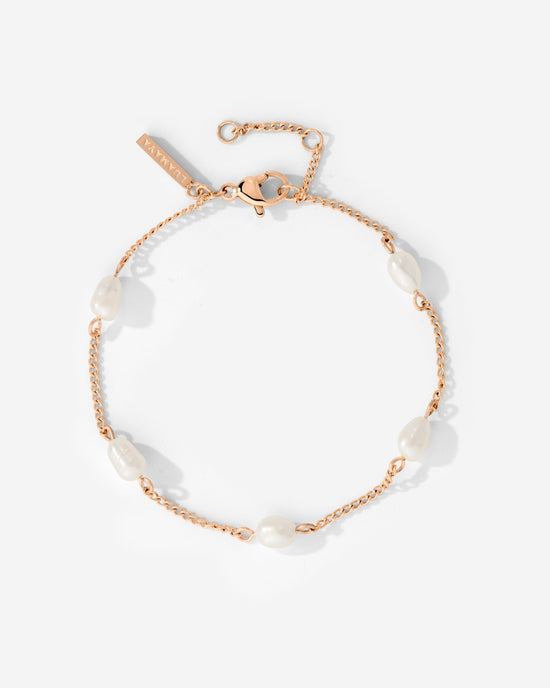 Pearl after Pearl Bracciale Oro Rosa