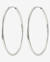Extra Maxi Hoops Argento