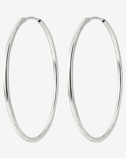 Extra Maxi Hoops Argento