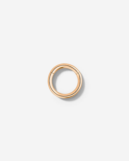 Basic Click Piercing Oro Rosa