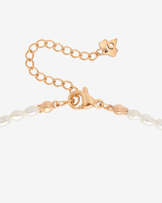 Fluidity Pearl Collana Oro Rosa