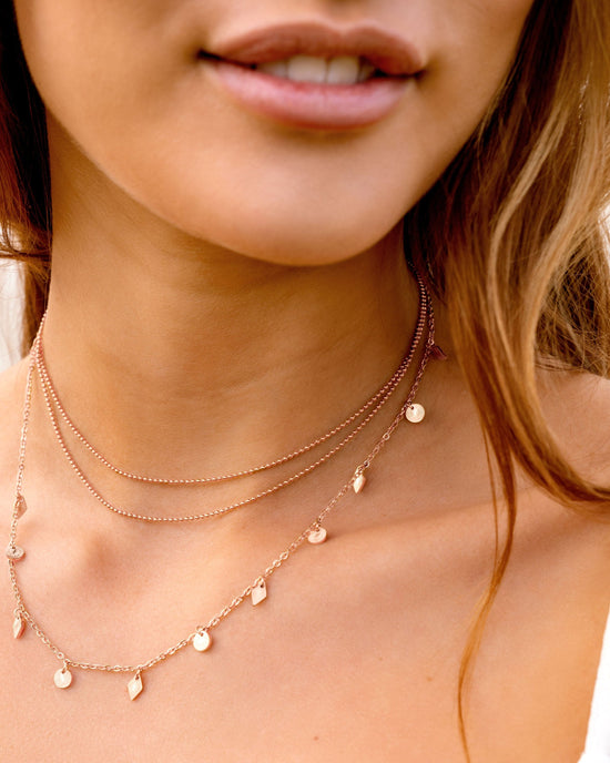 Sparkle Collana Oro Rosa