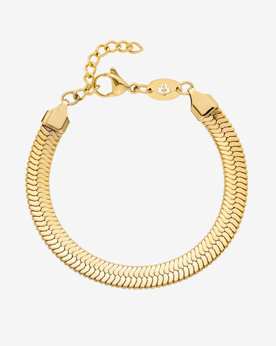 Bold Herringbone Oro