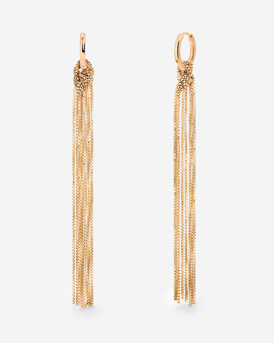 Sea Strands Hoop Set Small Oro Rosa