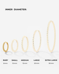 Twisted Hoops Baby