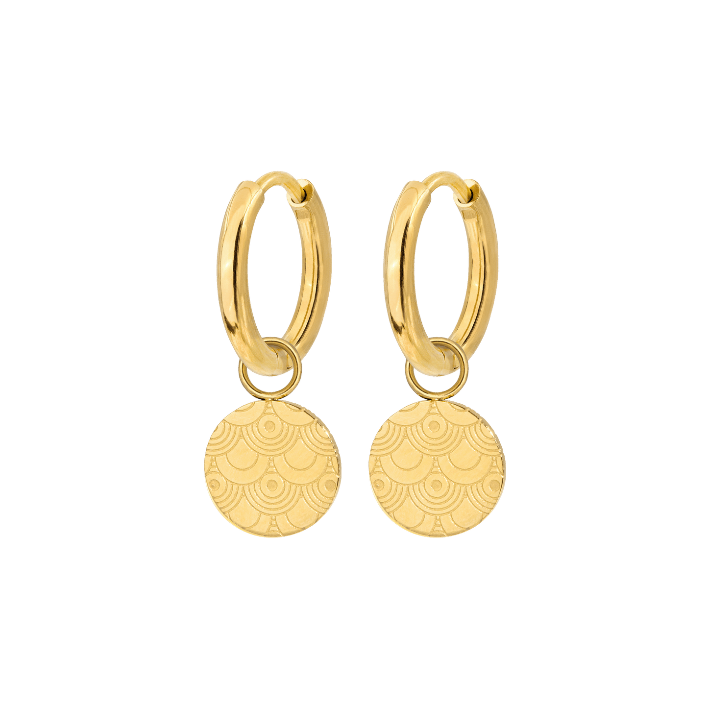 Buena Vibra Hoops Small Oro