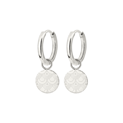 Buena Vibra Hoops Small Argento