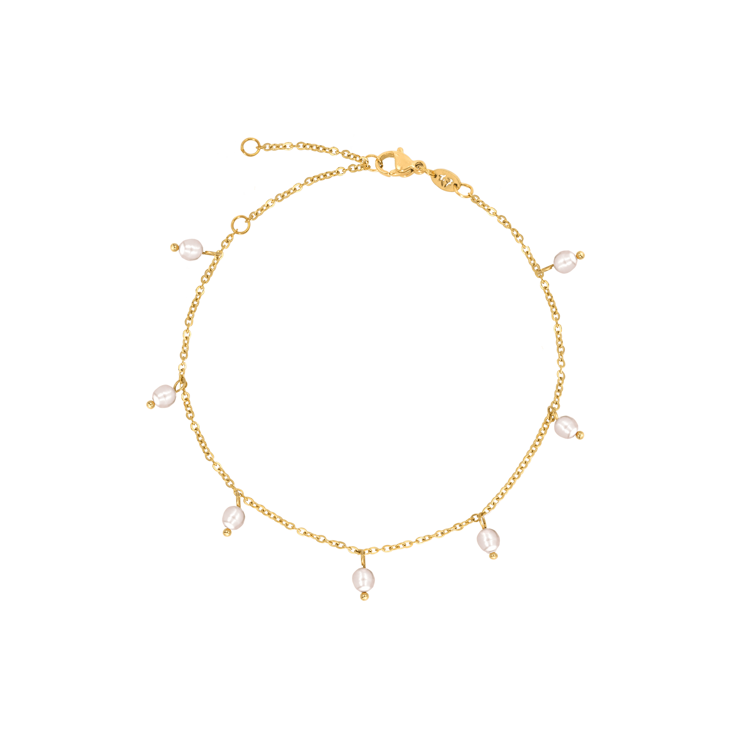 Shiny Pearls Bracciale Oro