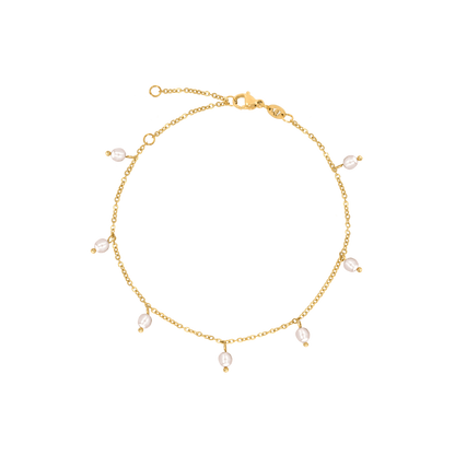 Shiny Pearls Bracciale Oro