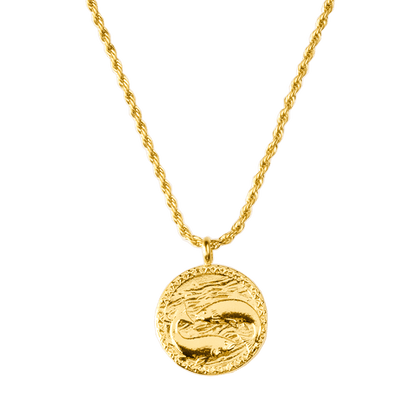 Zodiac Sign Collana Oro