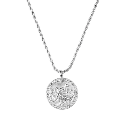 Zodiac Sign Collana Argento
