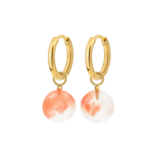 Sunset Dream Hoops Small Oro