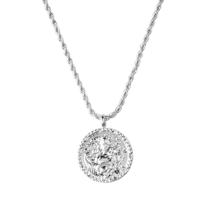 Zodiac Sign Collana Argento