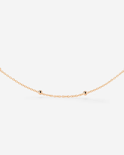 Aline Choker Oro Rosa