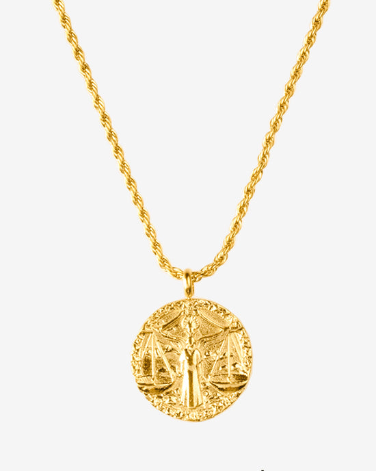 Zodiac Sign Collana Oro