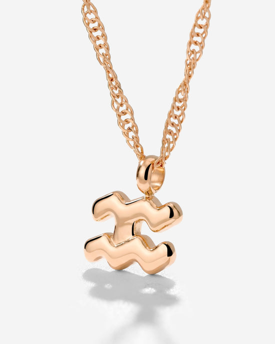Aquarius Bubble Collana Oro Rosa