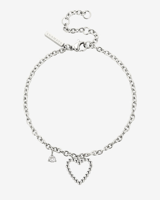 Heart of Gold Bracciale Argento