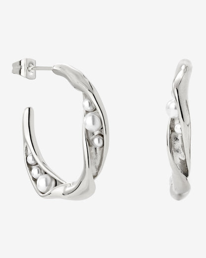 Branch Pearl Orecchini Argento
