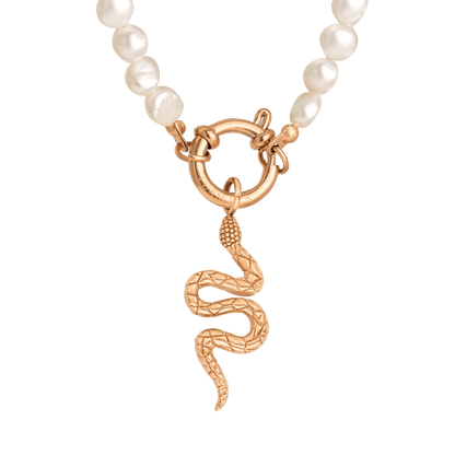 Lola Power Pearl Collana Set Oro Rosa