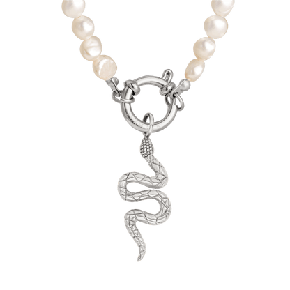 Lola Power Pearl Collana Set Argento