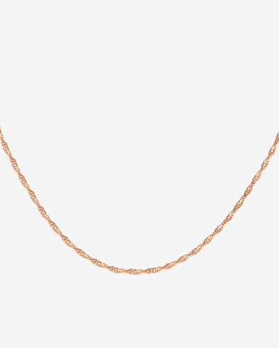 Slim Singapore Collana Oro Rosa