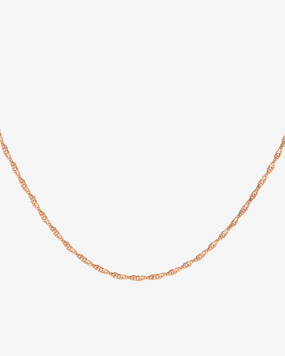 Slim Singapore Collana Oro Rosa