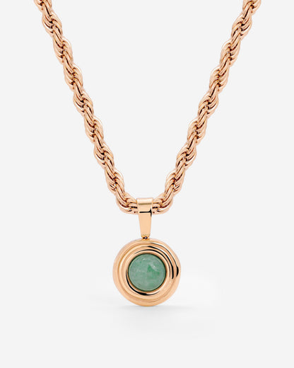 Olive Glow Collana Oro Rosa