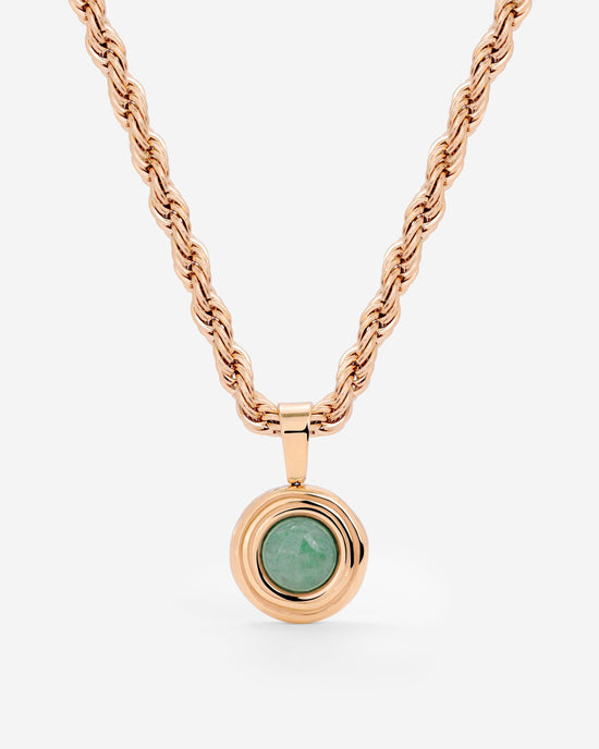 Olive Glow Collana Oro Rosa