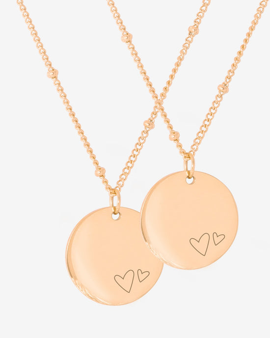 Mother & Daughter Collana Oro Rosa