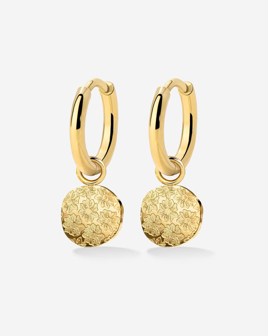 Everbloom Hoop Set Small Oro