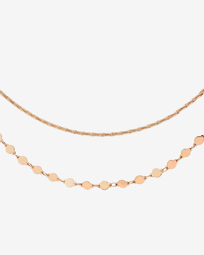 Timeless Ties Collana Oro Rosa