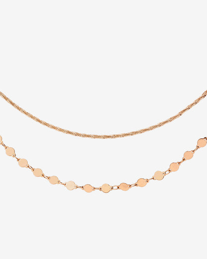 Timeless Ties Collana Oro Rosa