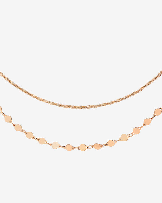 Timeless Ties Collana Oro Rosa