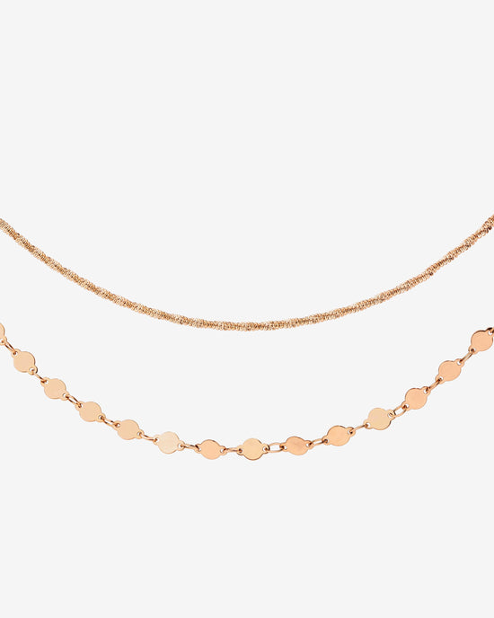 Timeless Ties Collana Oro Rosa