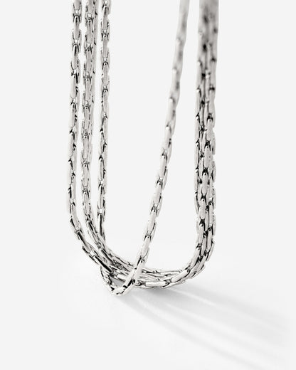 Cascade Layer Collana Argento