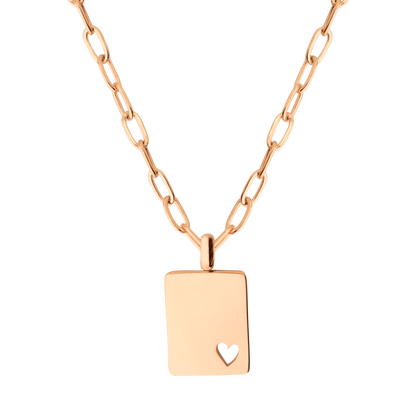 Little Lover Collana Oro Rosa