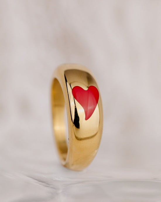 Hot Love Anello Oro Rosa