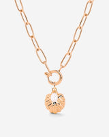 Ocean Lovers Oval Links Collana Set Oro Rosa