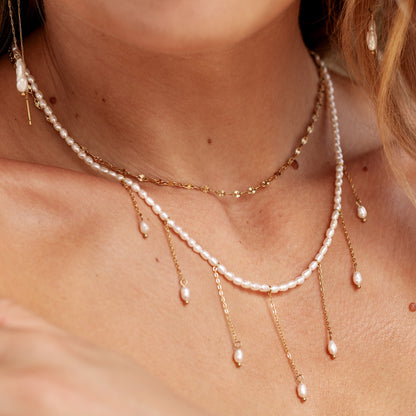 Lolas Love Pearl Power Collana Oro