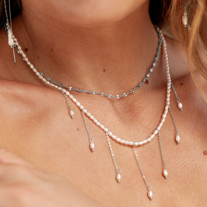 Lolas Love Pearl Power Collana Argento