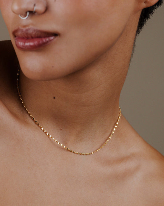 Tinsel Chain Collana Oro