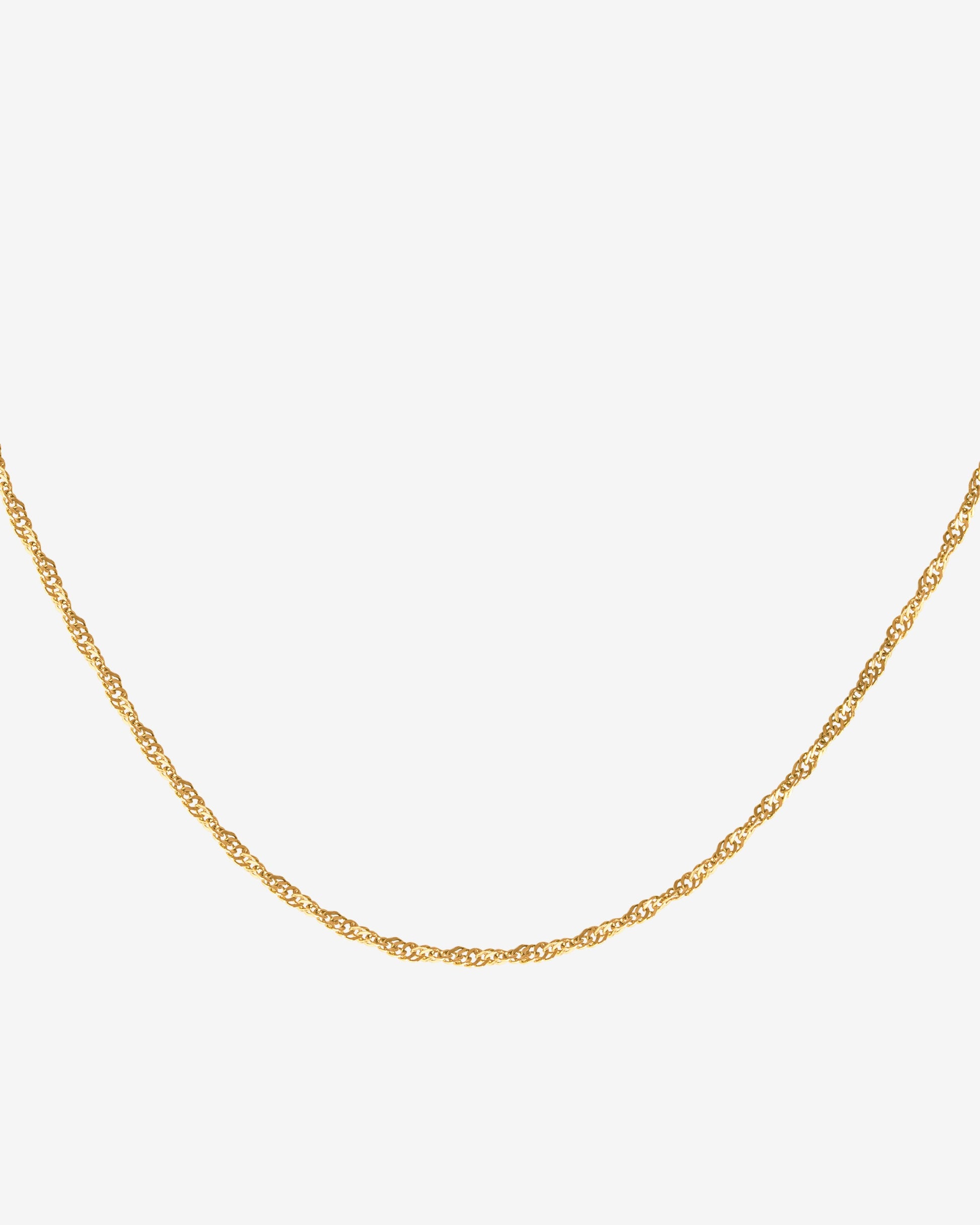 Slim Singapore Collana Oro
