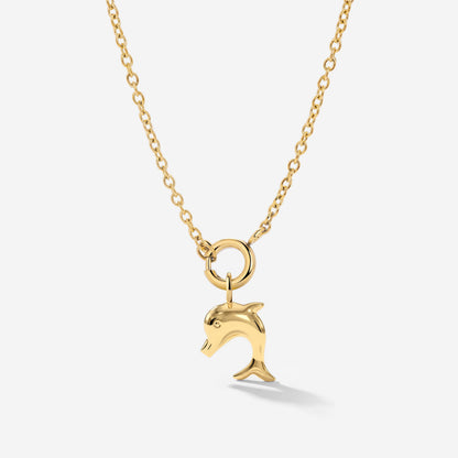 Dolphin Classic Chain Collana Set Oro