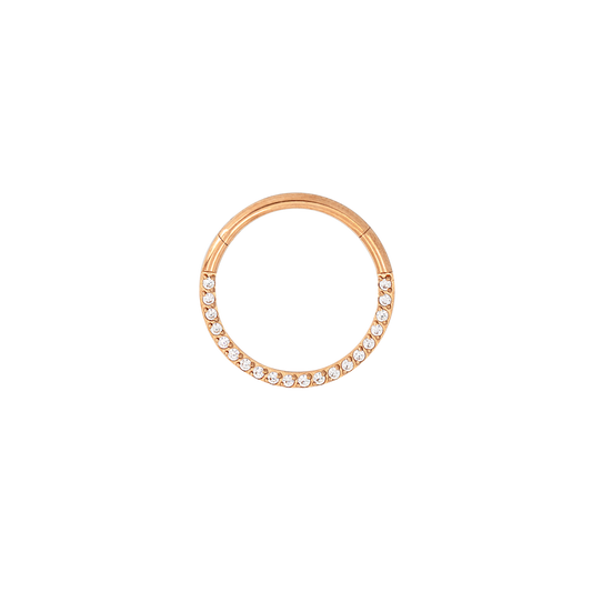 Radiant Click Piercing Oro Rosa