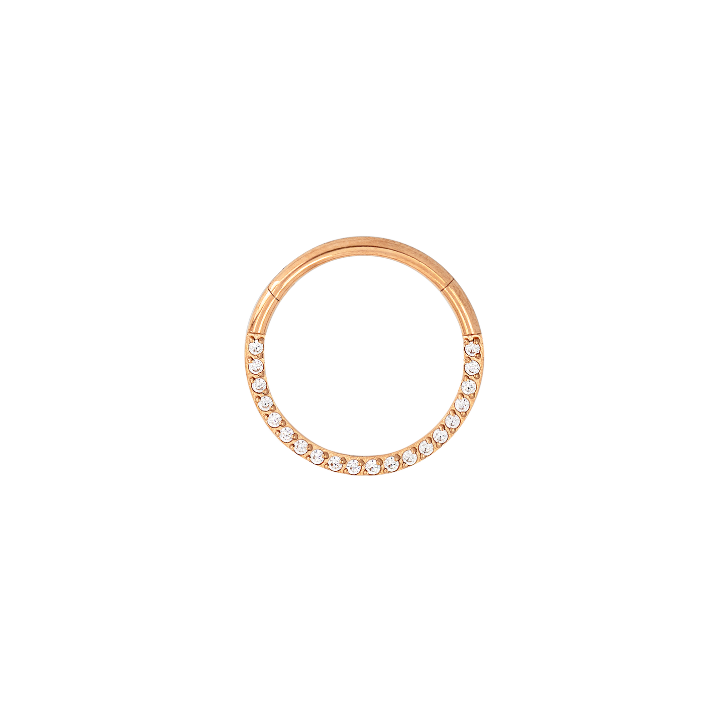 Radiant Click Piercing Oro Rosa
